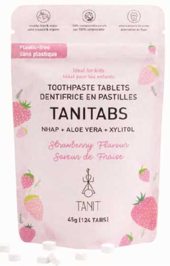 Dentifrice en pastilles - Fraise 1