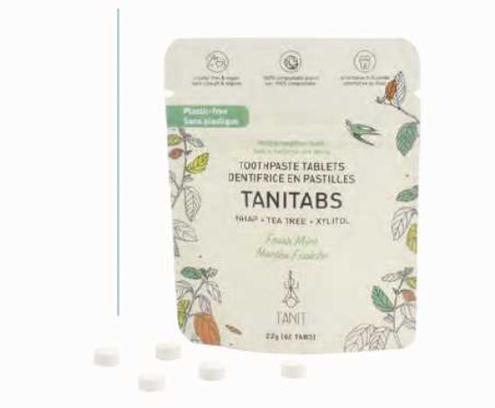 Dentifrice en pastilles - Menthe Fraîche sachet voyage