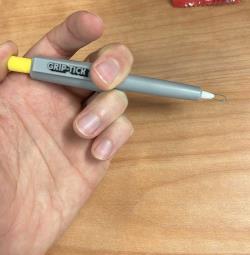 Grip tick dans la main