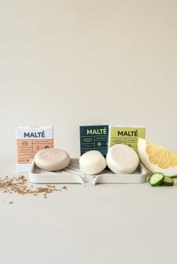 revitalisant et shampoing en barre et savon exfoliant1