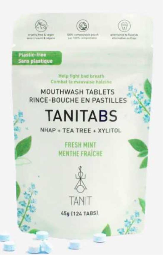 Rince-bouche en pastilles