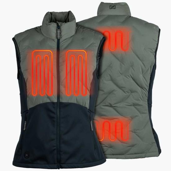 Womens-Heated-Vest-Aria-Hybrid-Sage-XL