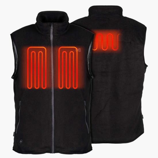 Mens-Heated-Vest-Trek-Black-MD